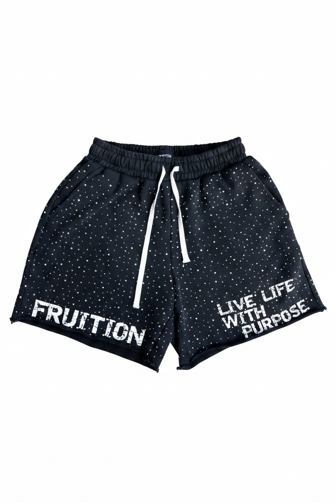 "Live Life With Purpose" - Shorts (Black)