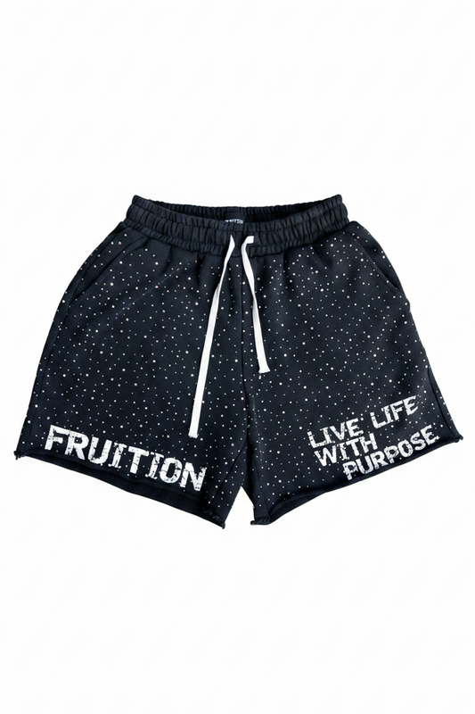 "Live Life With Purpose" - Shorts (Black)