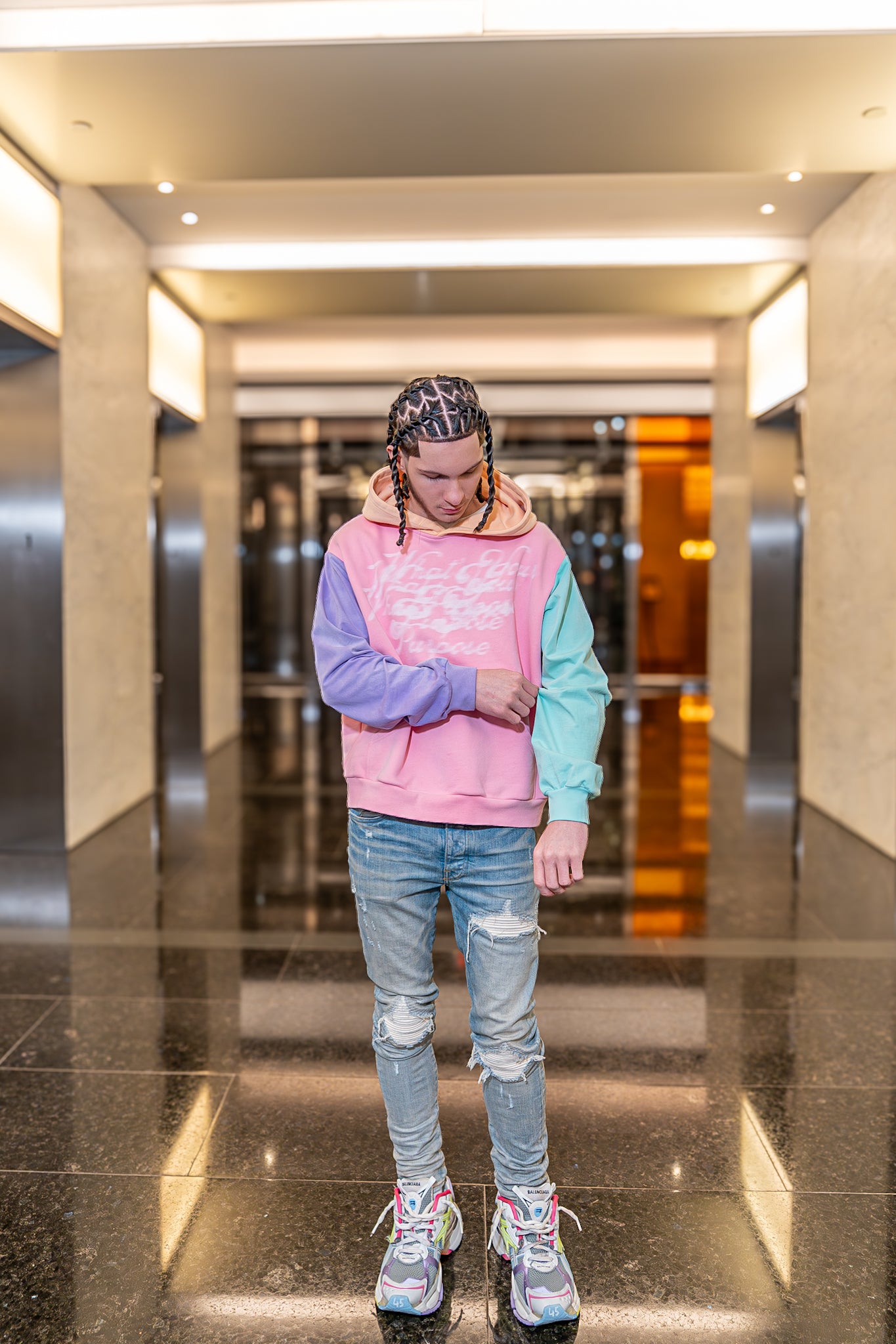 Pastel "What's Your Purpose?" Hoodie